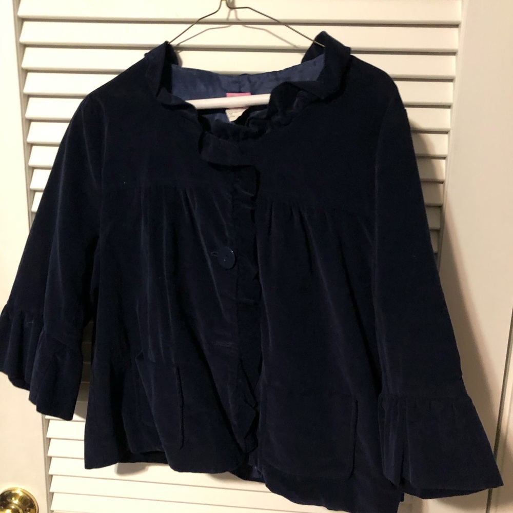 Molly B Navy Corduroy Jacket